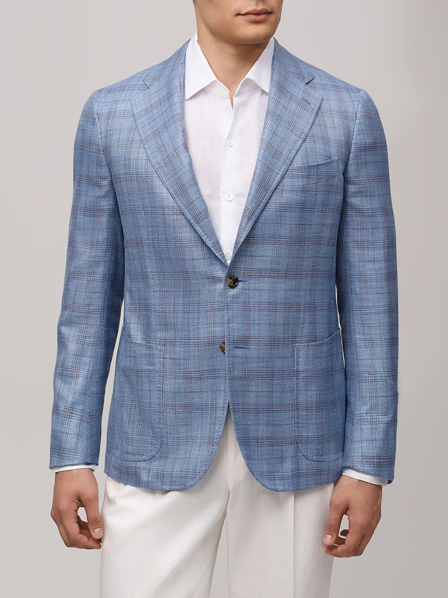 Пиджак в клетку