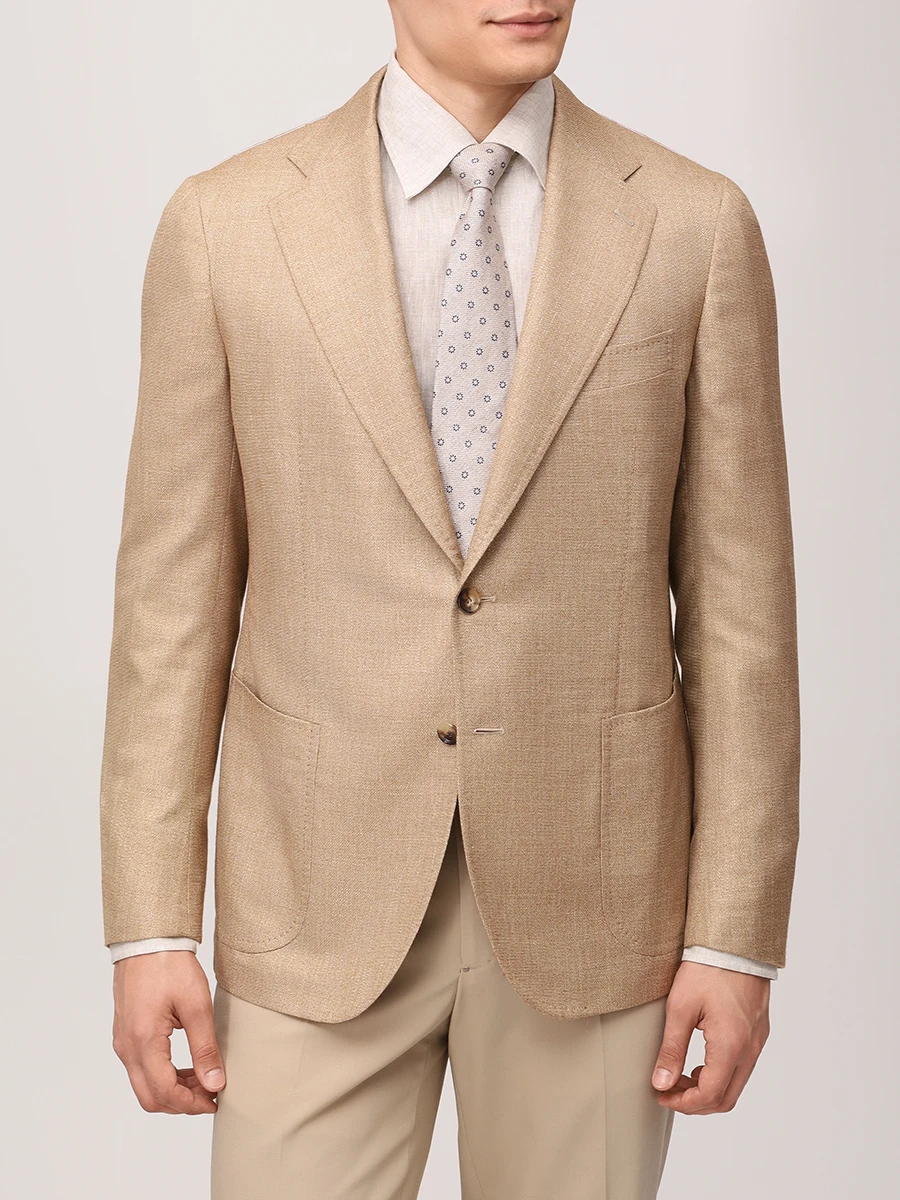 Пиджак однотонный