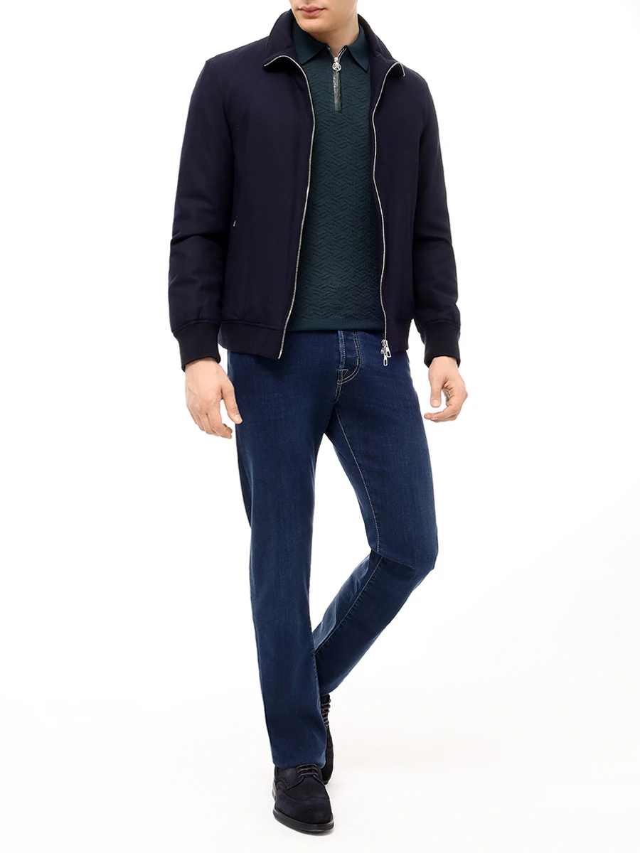 Поло из кашемира и шелка