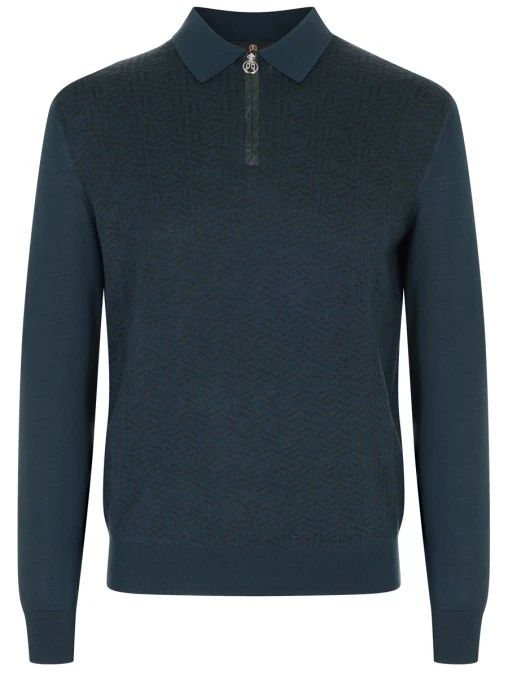 Поло из кашемира и шелка JOHNNY MANGLANI