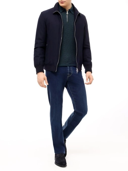 Поло из кашемира и шелка JOHNNY MANGLANI