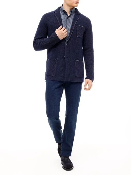 Рубашка Slim Fit хлопковая JOHNNY MANGLANI