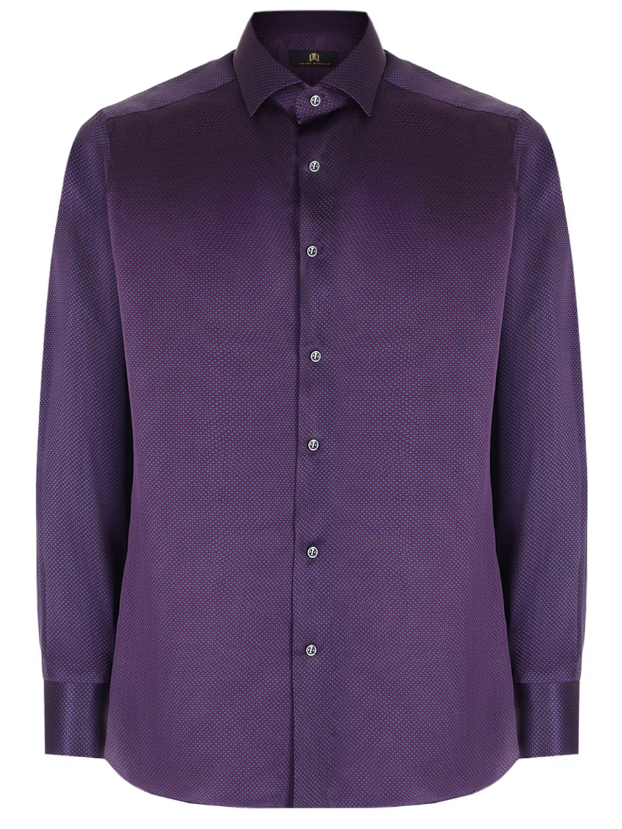 Рубашка Slim Fit шелковая