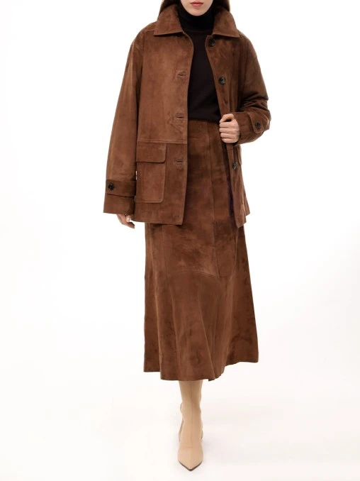 Юбка замшевая KAPSULA