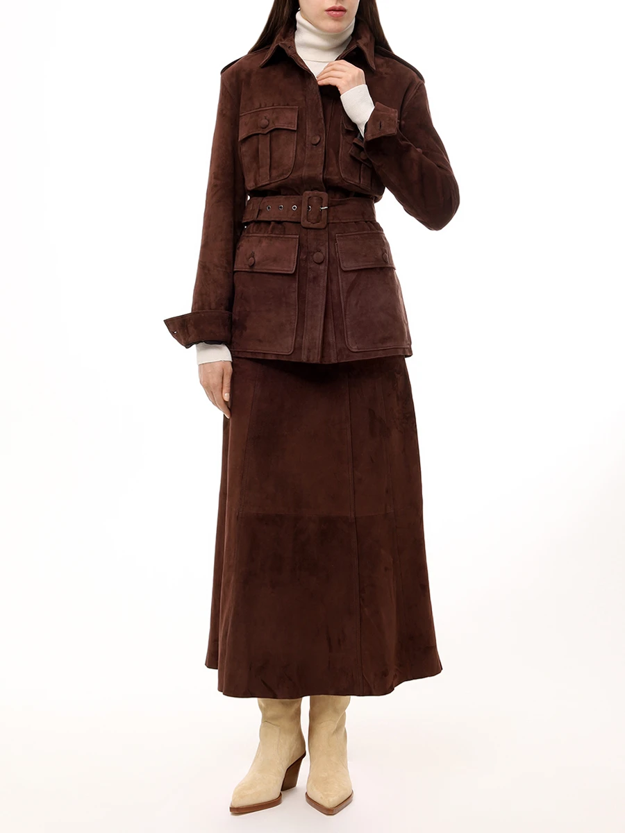 Куртка замшевая