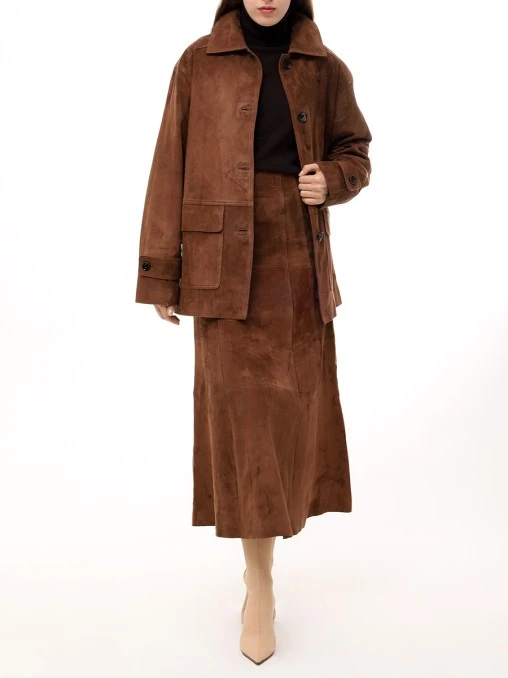 Куртка замшевая KAPSULA