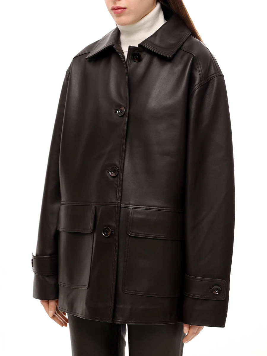 Куртка кожаная