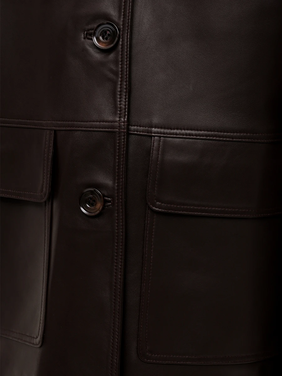 Куртка кожаная