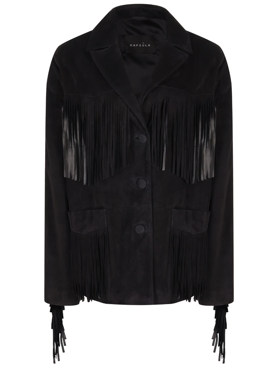 Жакет замшевый