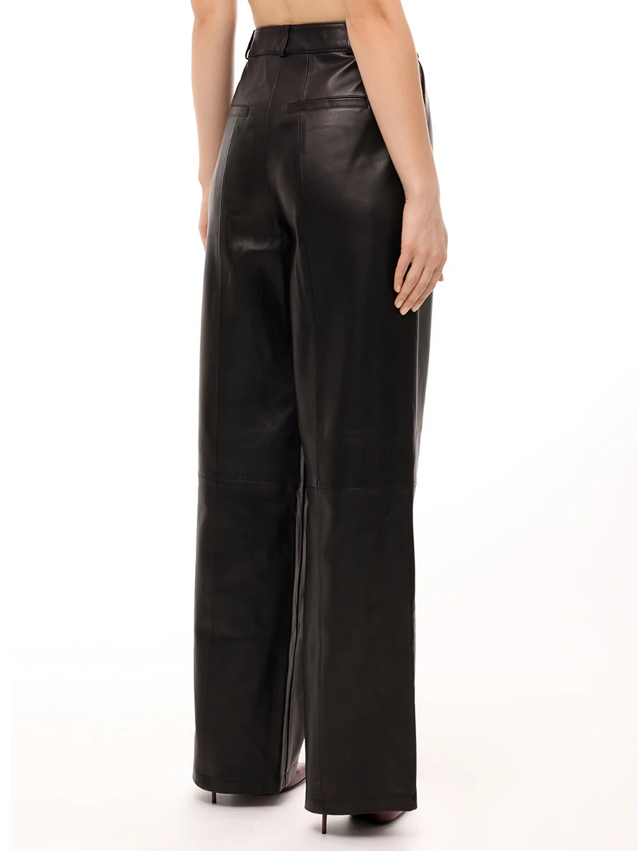 Брюки кожаные