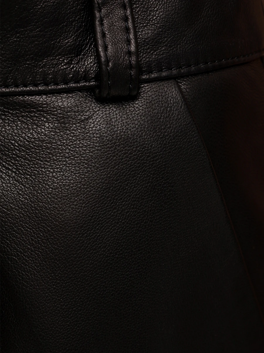 Брюки кожаные