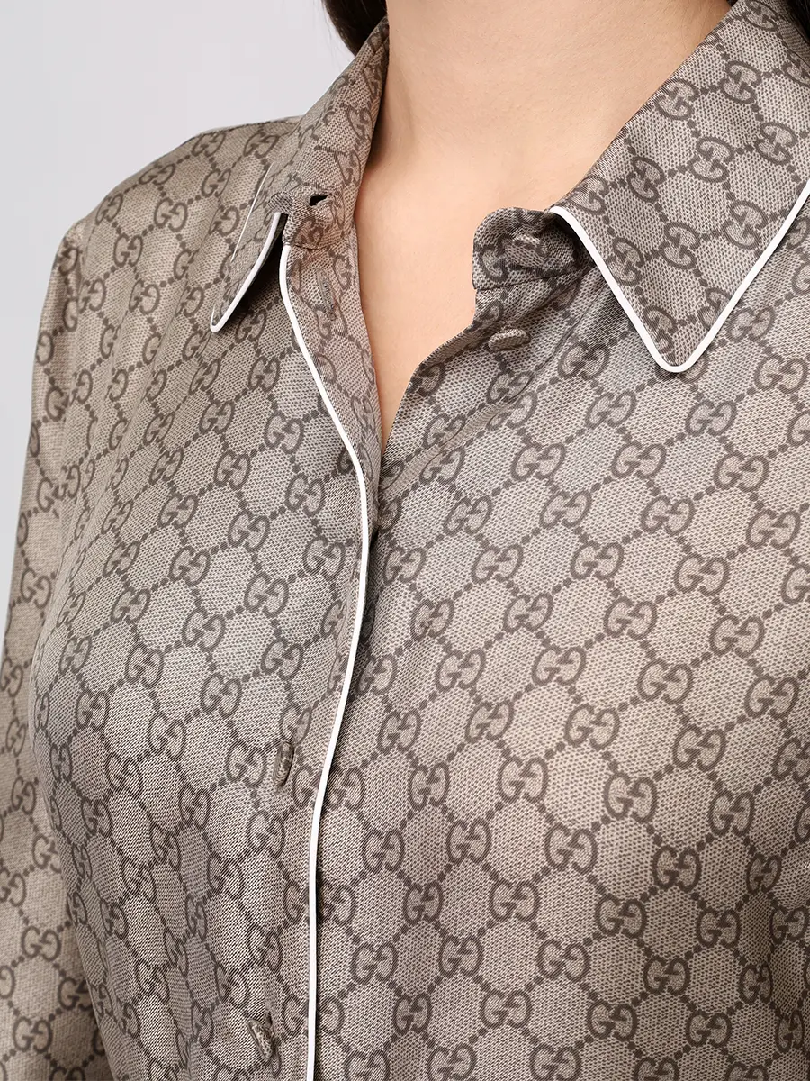 Платье шелковое