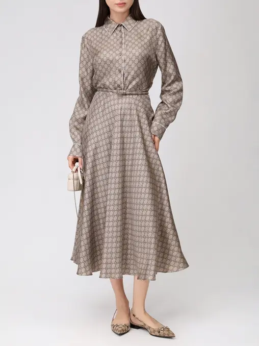 Платье шелковое GUCCI