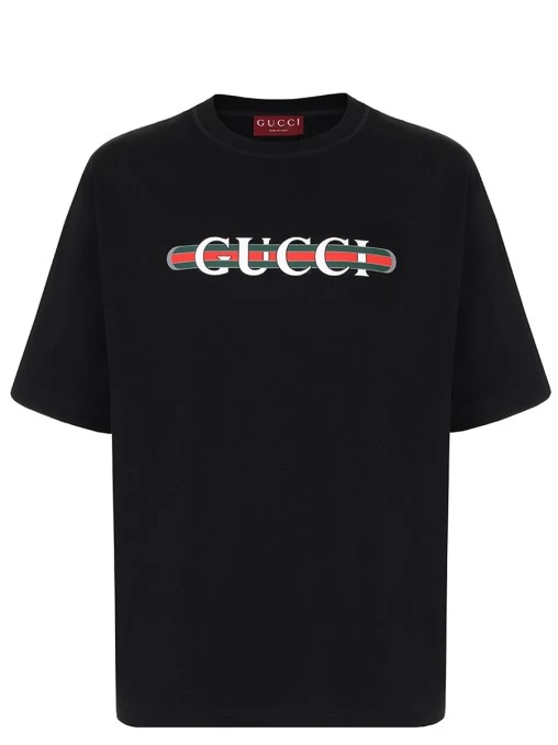 Футболка хлопковая GUCCI