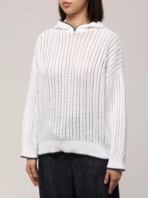 Худи хлопковое BRUNELLO CUCINELLI