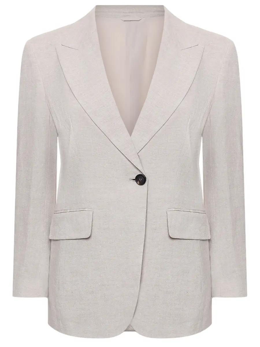 Пиджак льняной