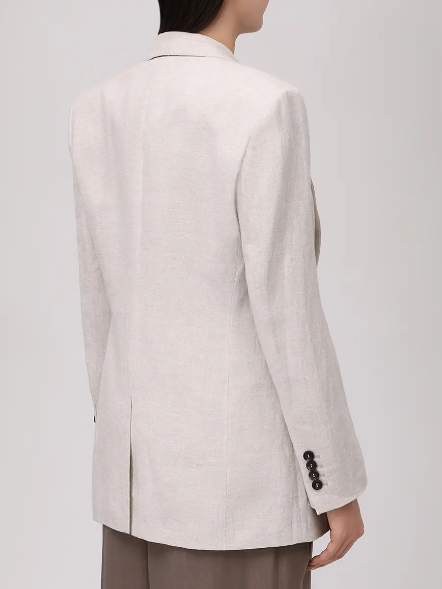 Пиджак льняной