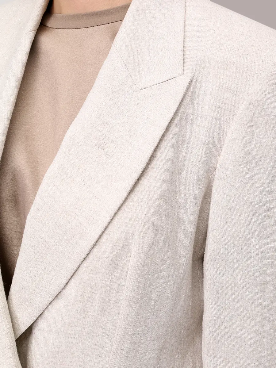 Пиджак льняной