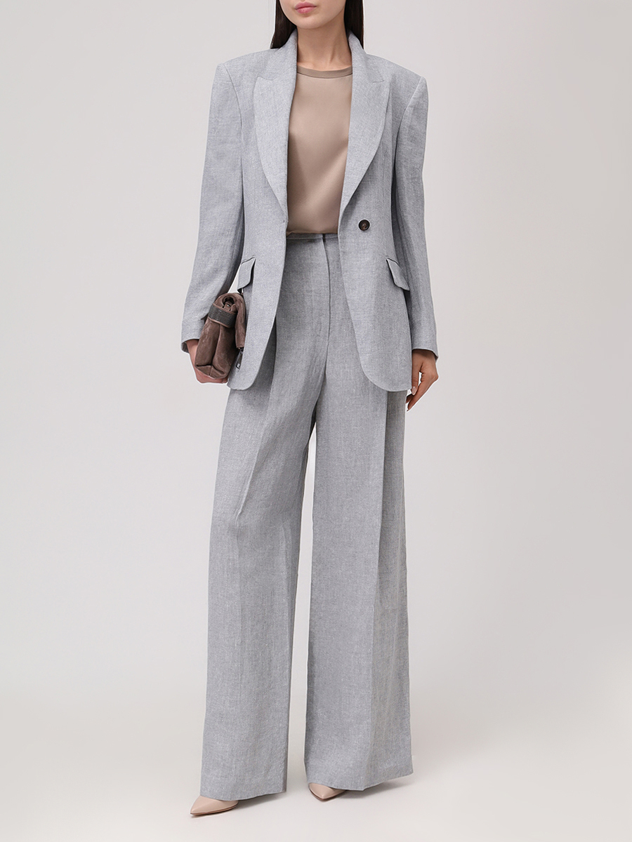 Пиджак льняной