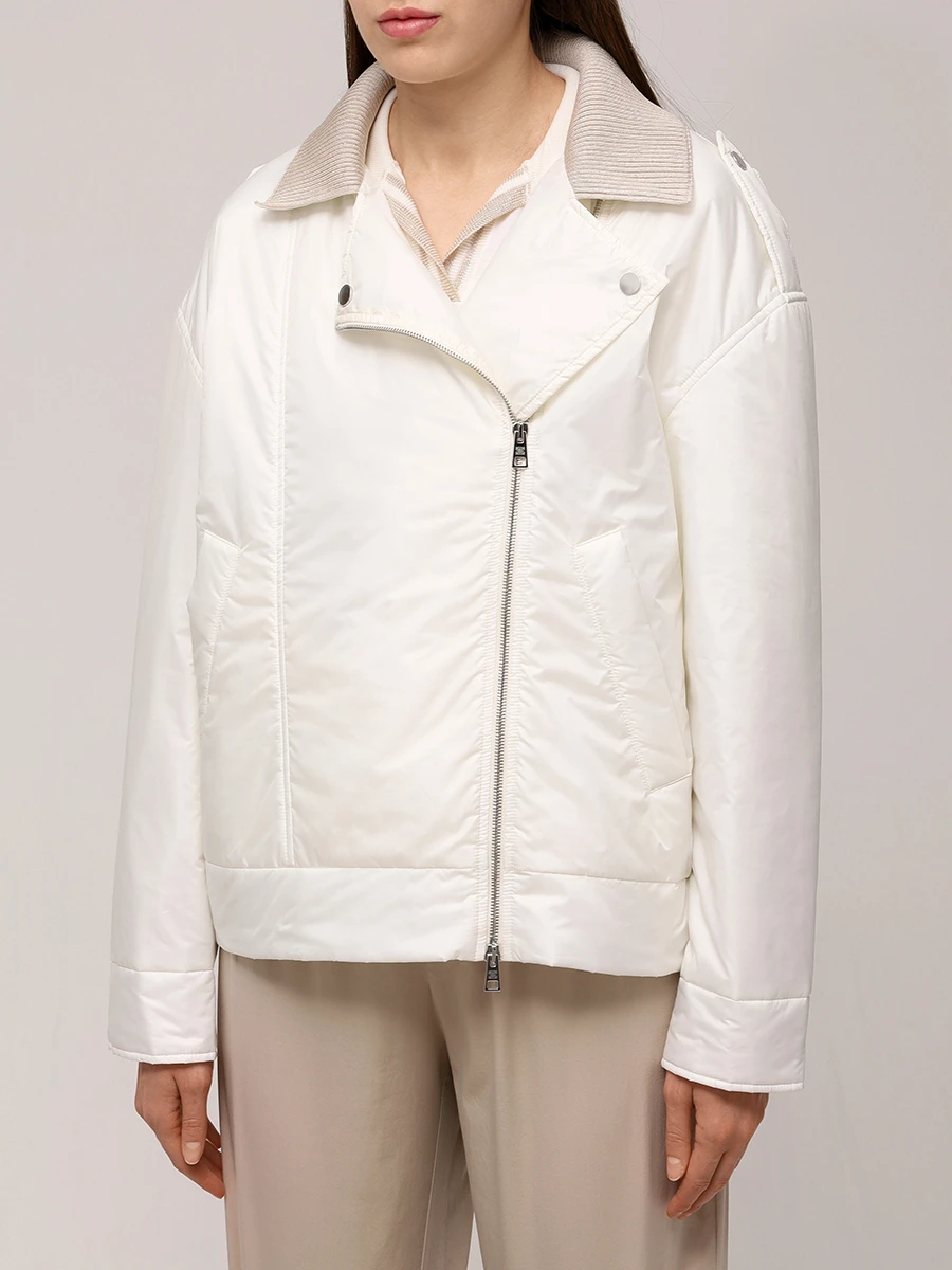 Куртка однотонная