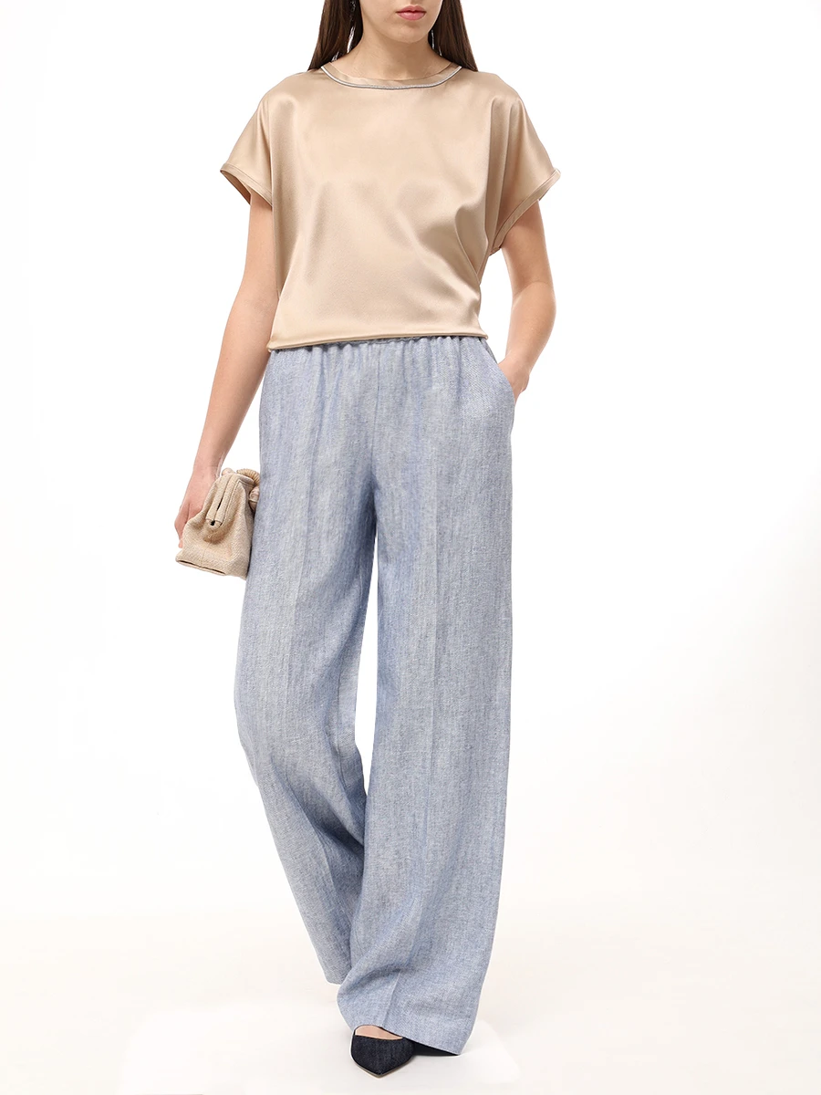 Топ шелковый