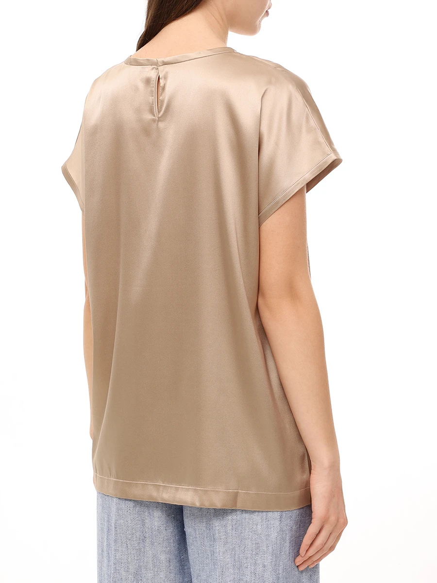 Топ шелковый