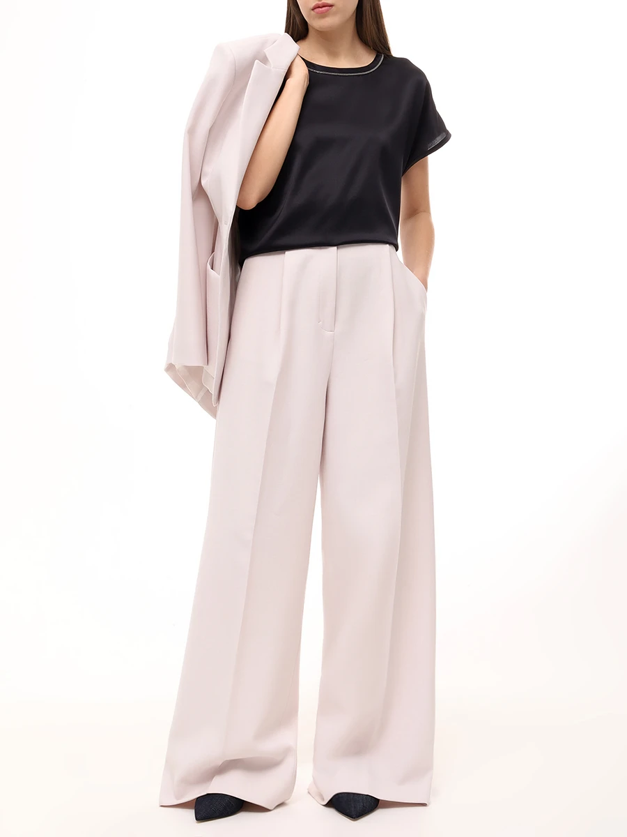 Топ шелковый