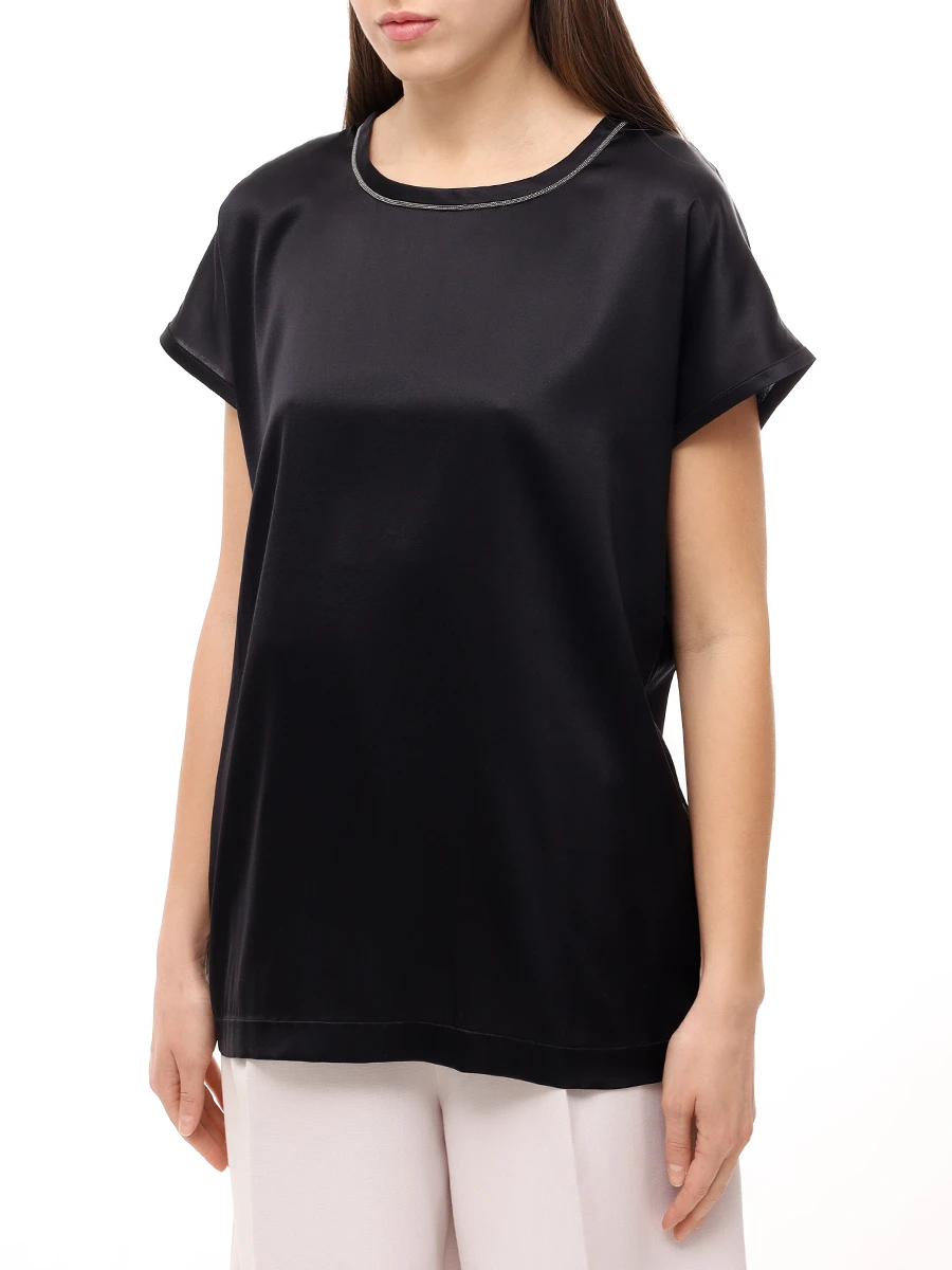 Топ шелковый