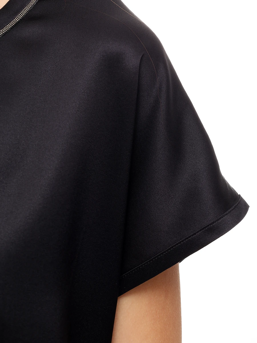 Топ шелковый