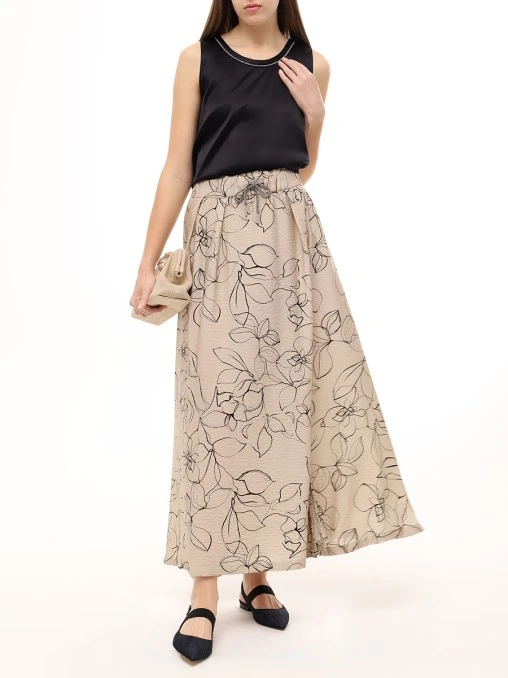 Топ шелковый PANICALE