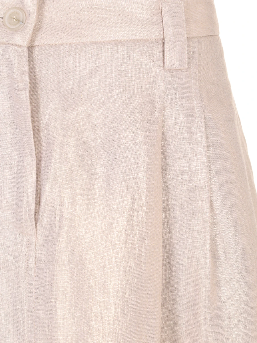 Юбка льняная