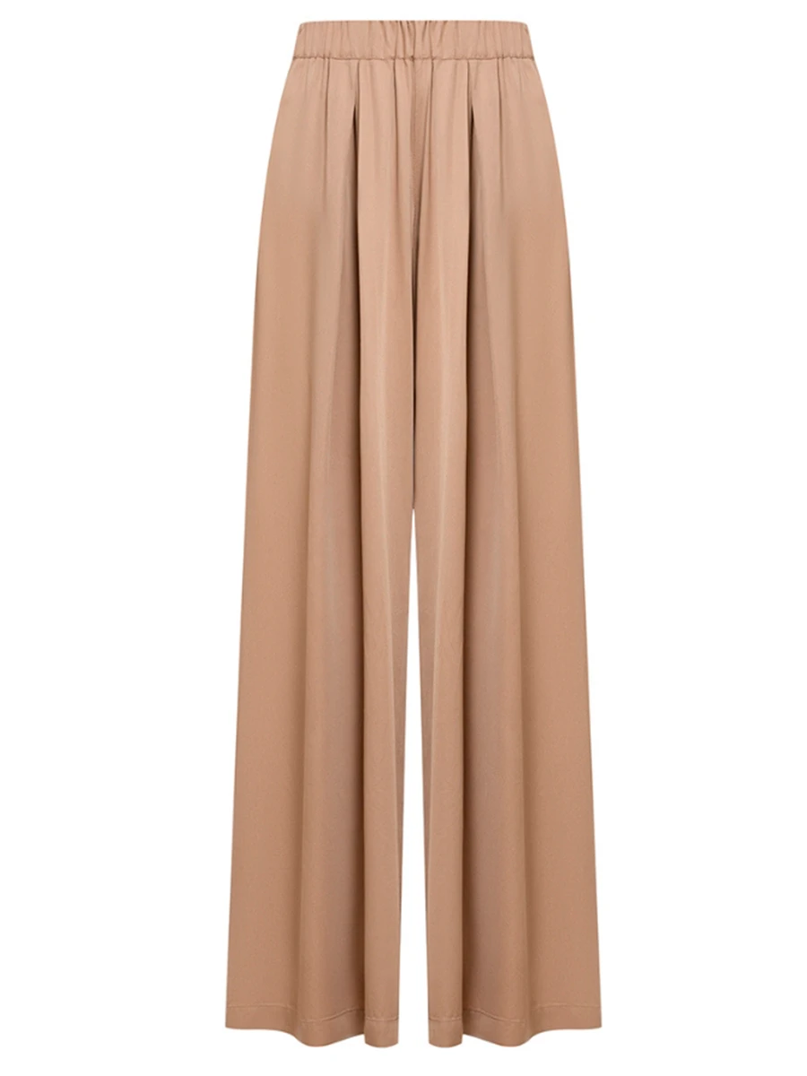 Брюки однотонные