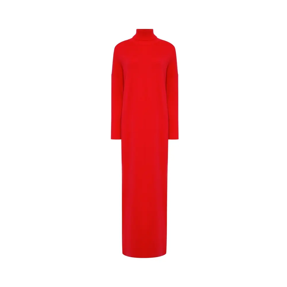 Платье шерстяное