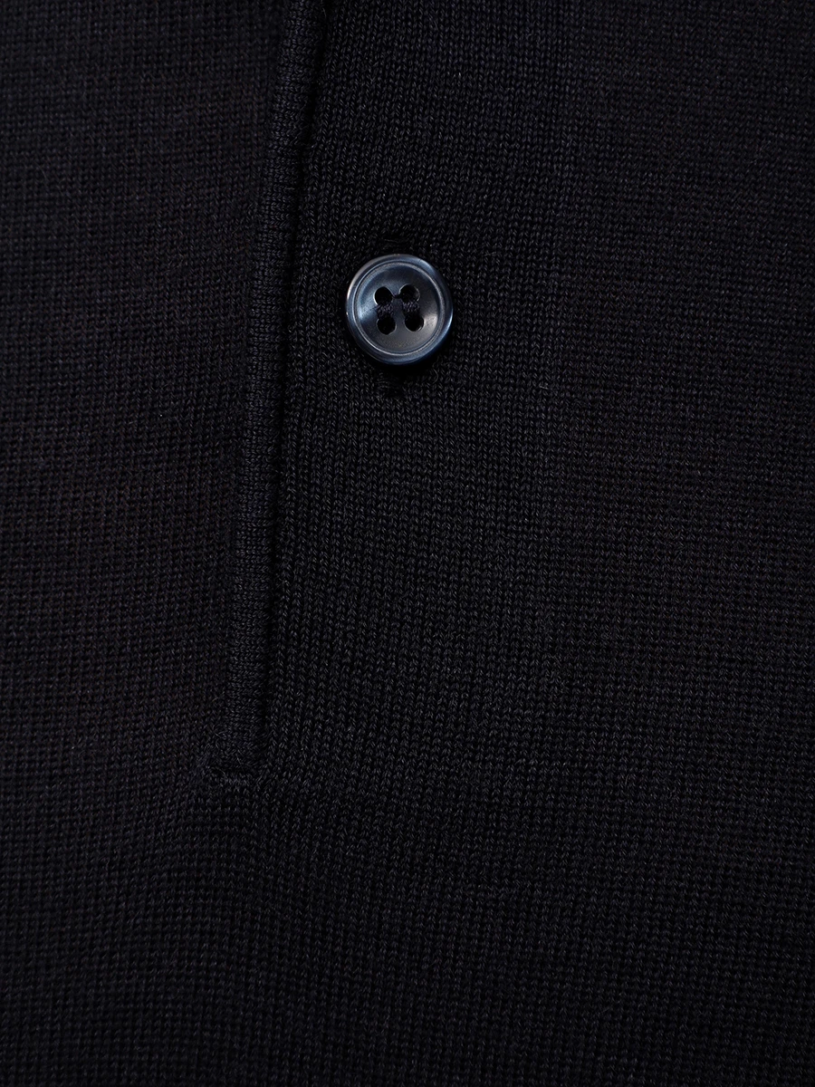 Поло из шерсти и шелка