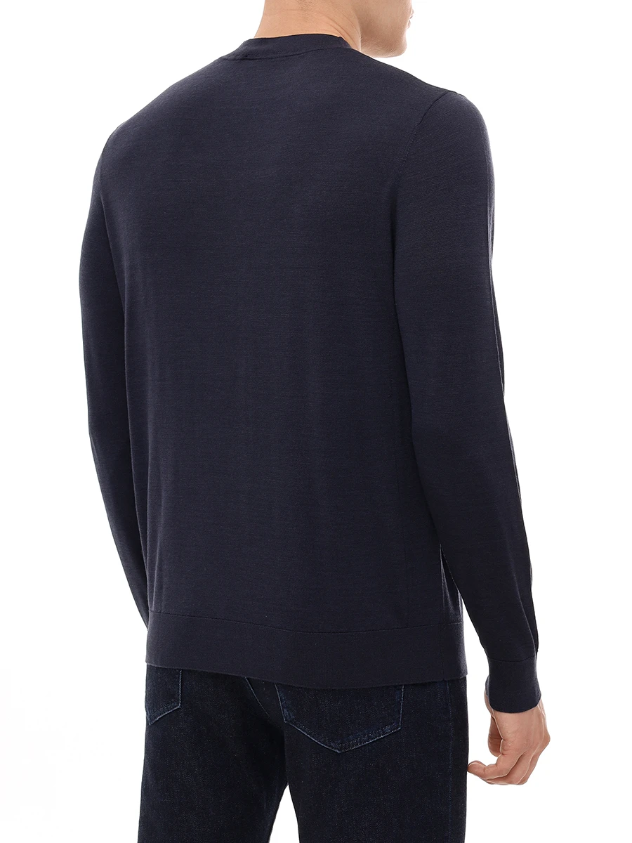 Джемпер из шерсти и шелка