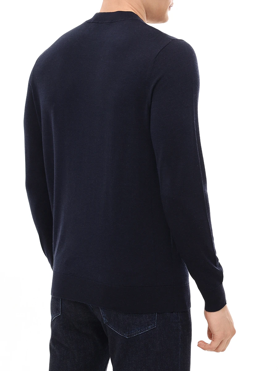 Джемпер из шерсти и шелка