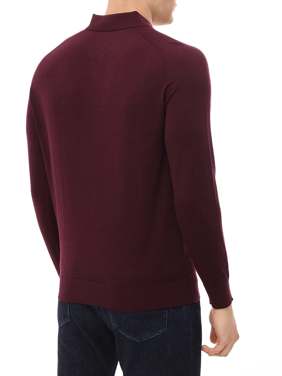 Поло из шелка и хлопка