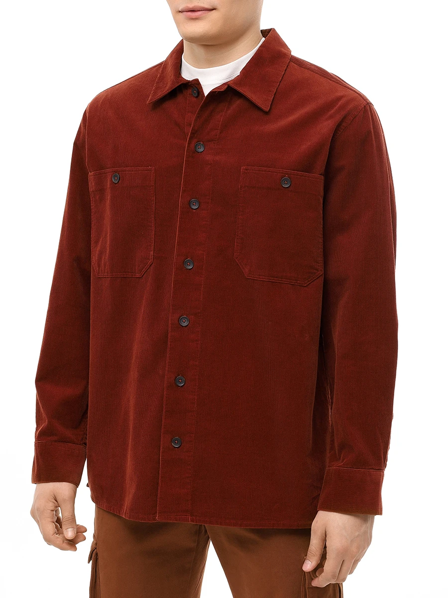 Рубашка Regular Fit хлопковая