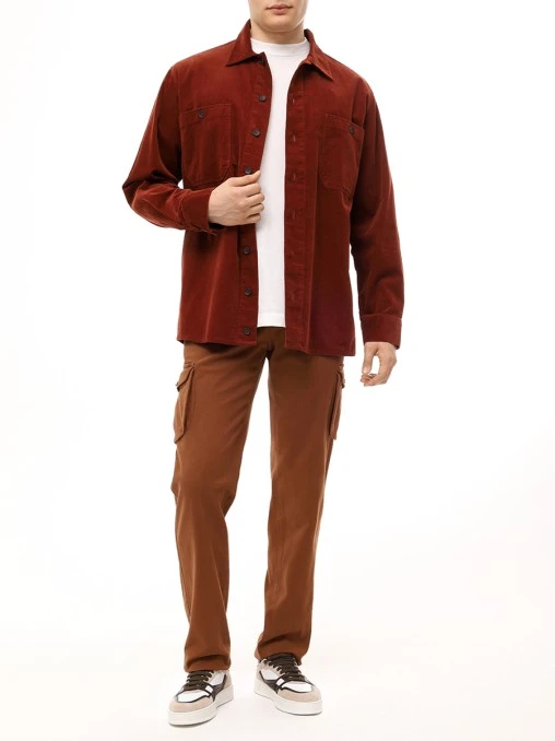 Рубашка Regular Fit хлопковая BML