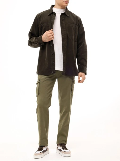 Рубашка Regular Fit хлопковая BML