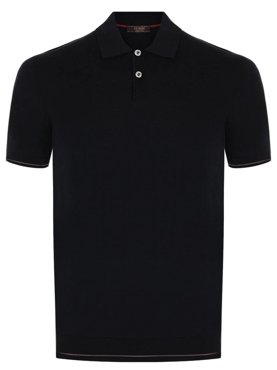 Поло из хлопка и тенселя