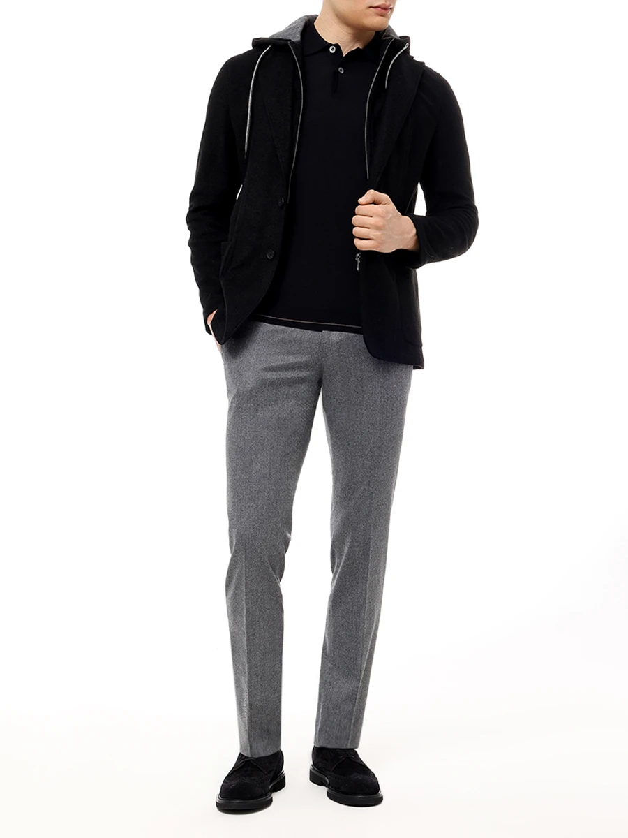 Поло из хлопка и тенселя