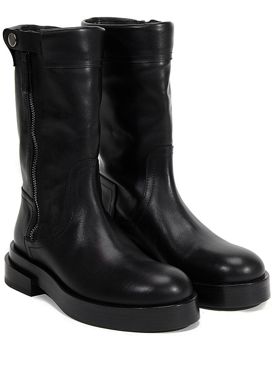 Сапоги кожаные