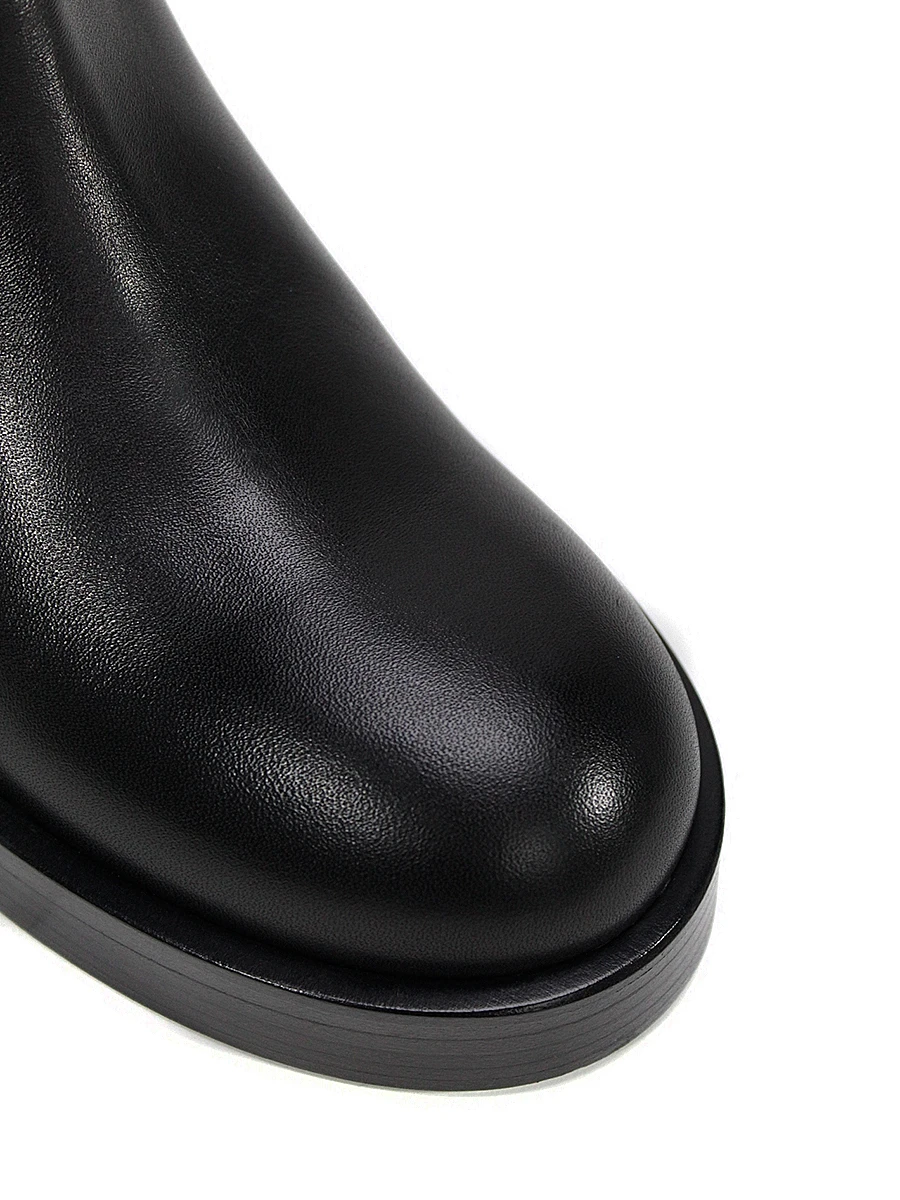 Сапоги кожаные