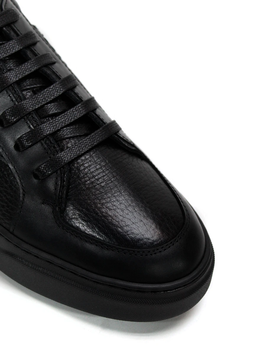 Кеды кожаные на меху