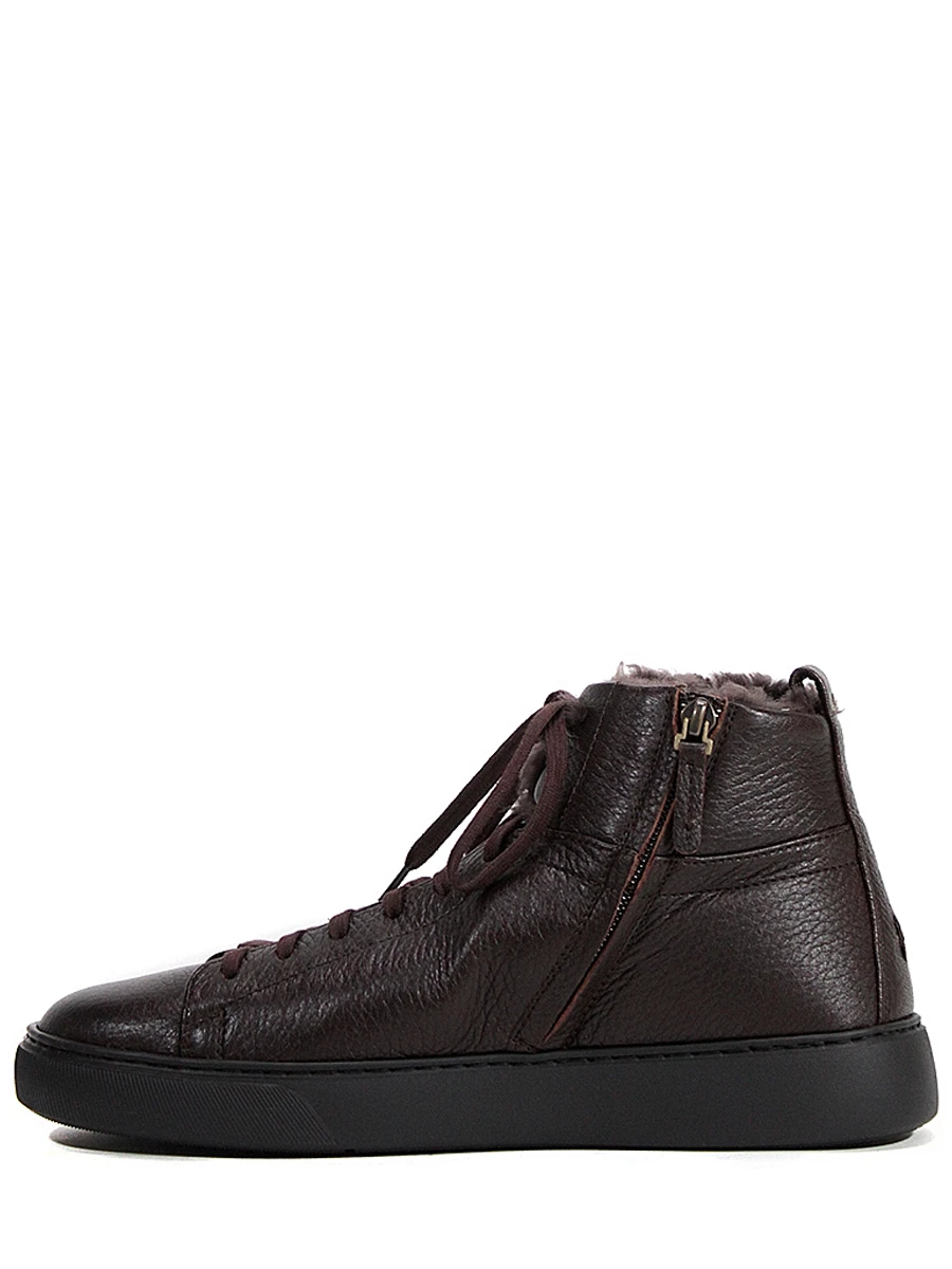 Кеды кожаные на меху