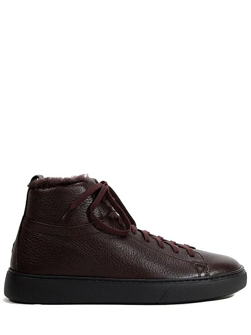 Кеды кожаные на меху H`D`S`N BARACCO