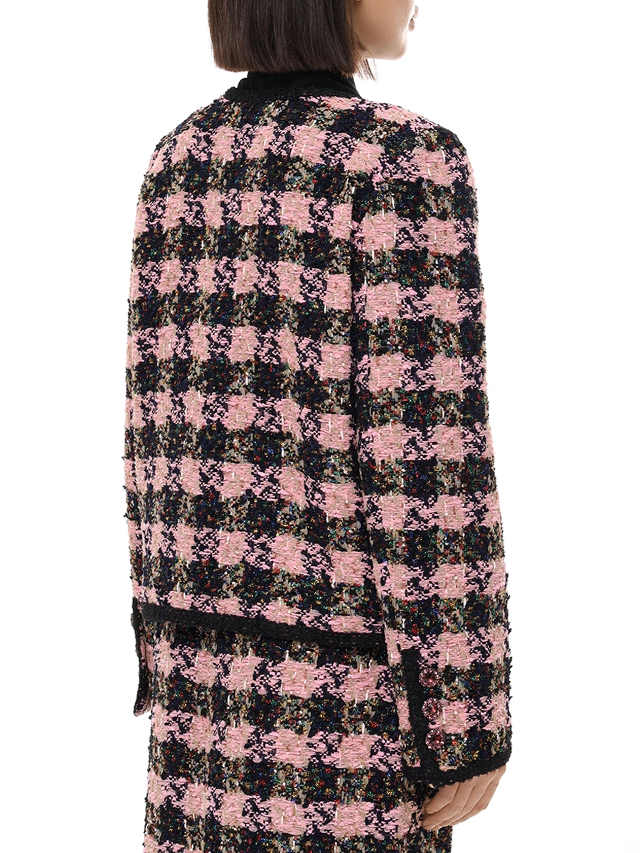 Жакет твидовый