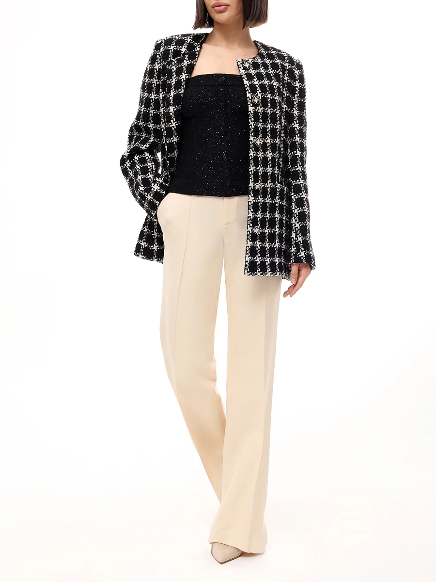 Жакет твидовый