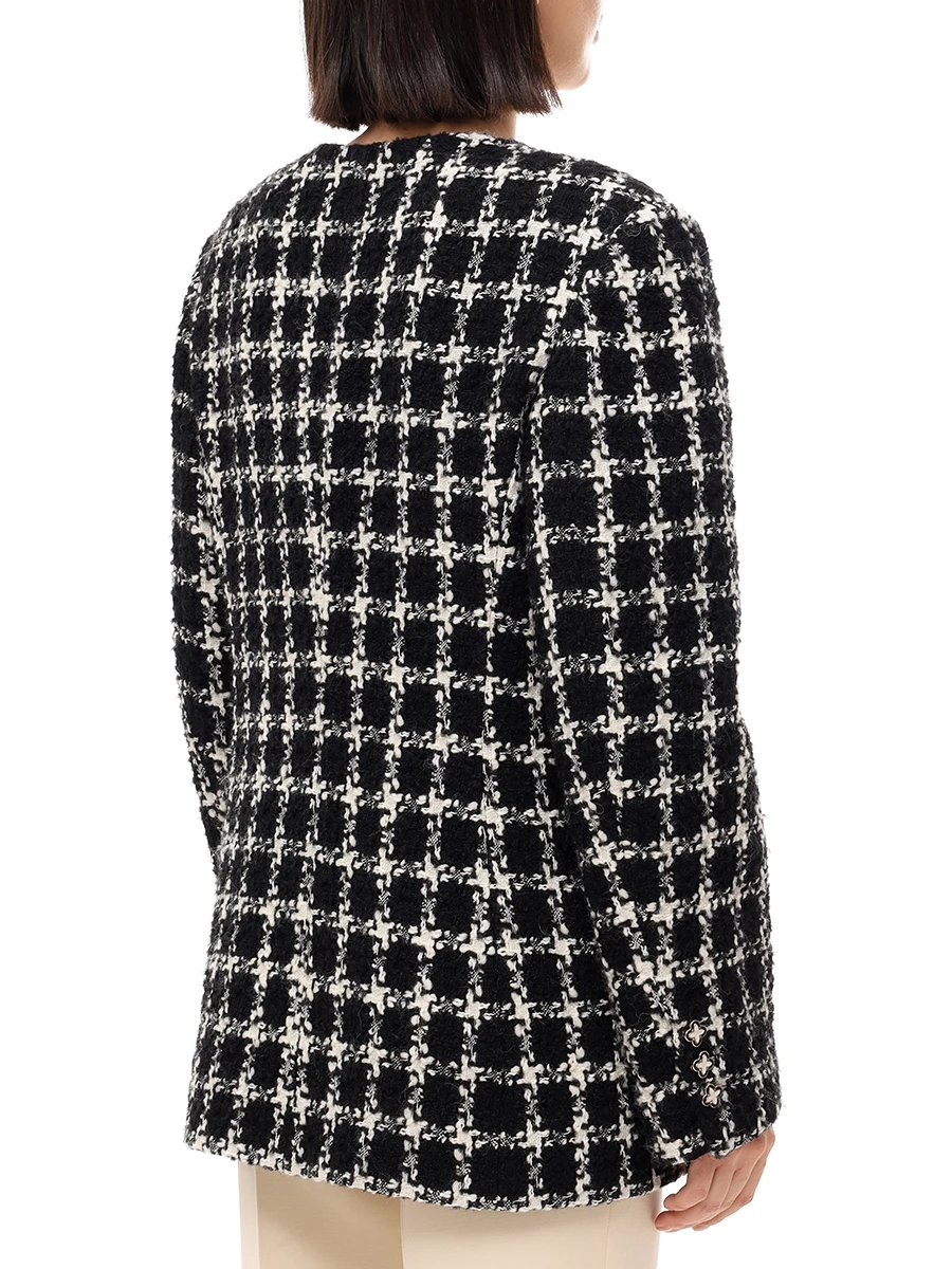 Жакет твидовый